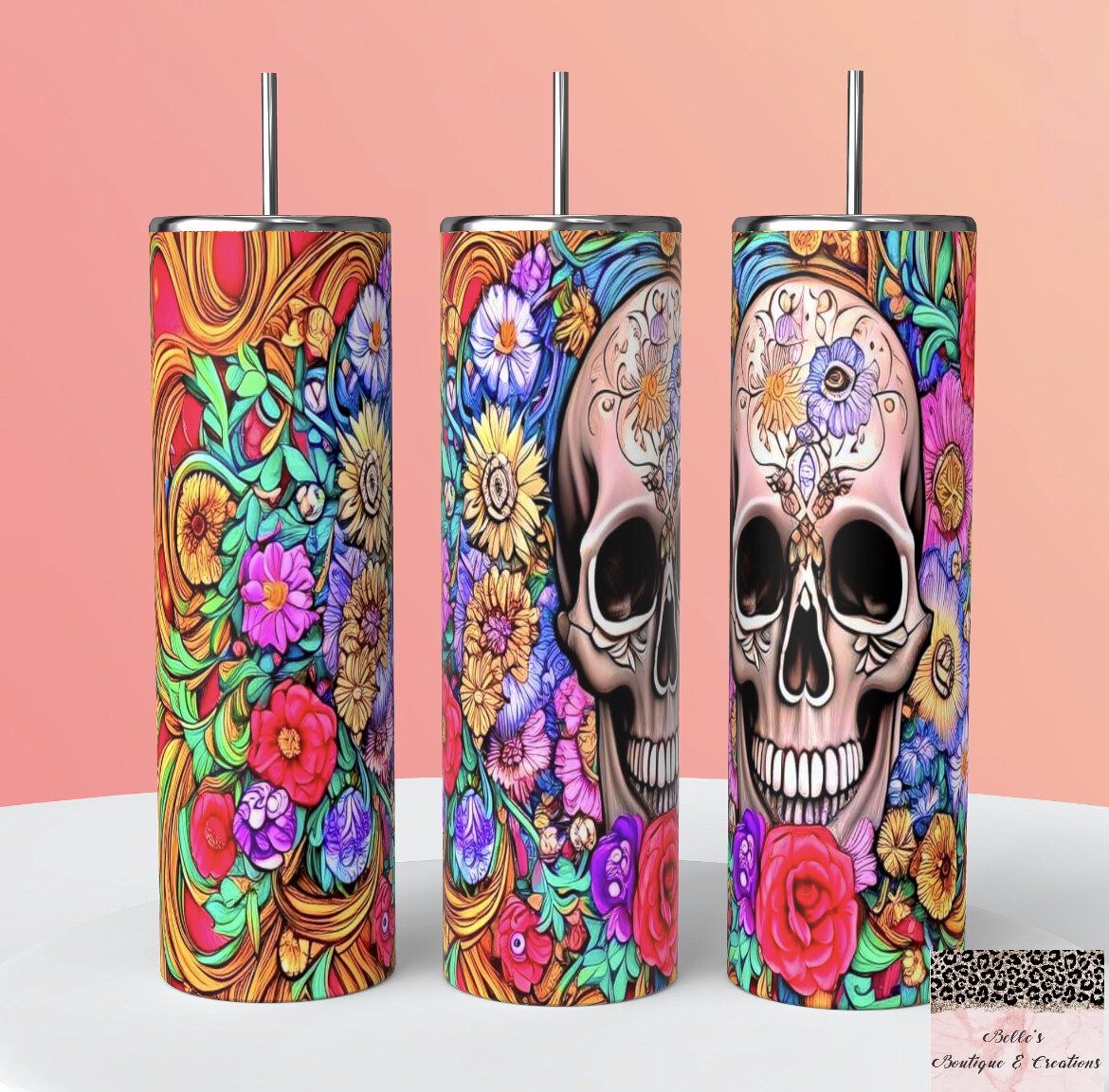 Skull Tumbler
