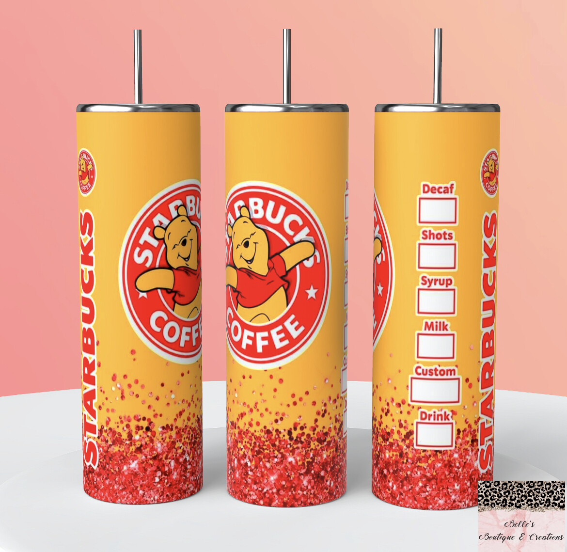 Winnie The Pooh Starbucks Tumbler