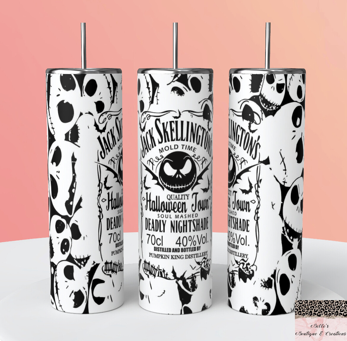 Nightmare Before Christmas Jack Skellington Tumbler