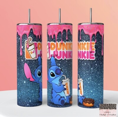 Dunkie Junkie Stitch Dublin Donuts Tumbler