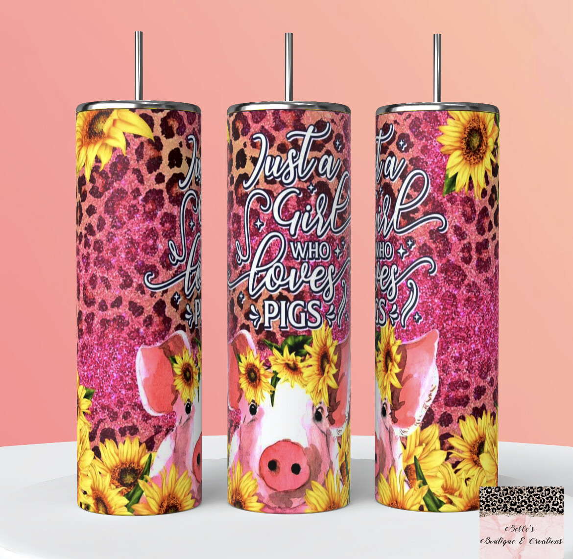 Just A Girl Who Loves Pigs Tumbler