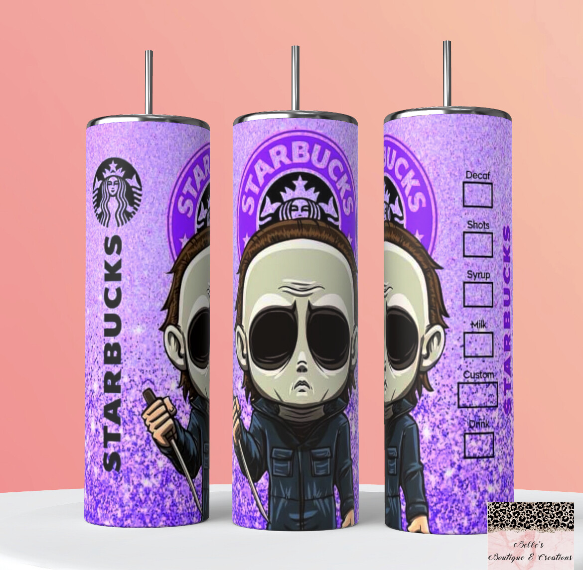 Michael Myers Starbucks Tumbler