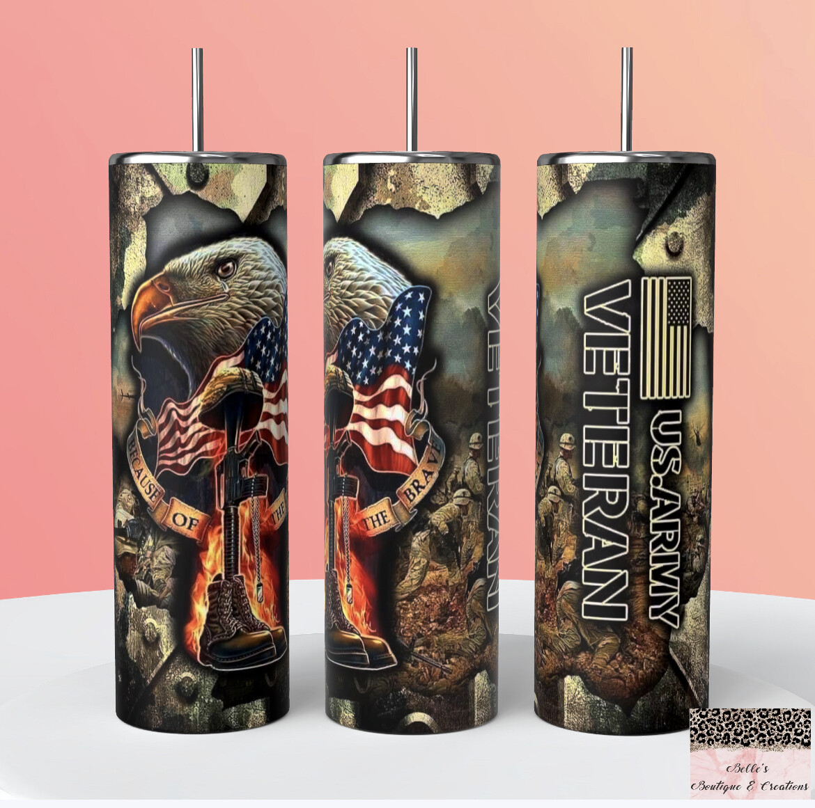US Army Veteran Tumbler