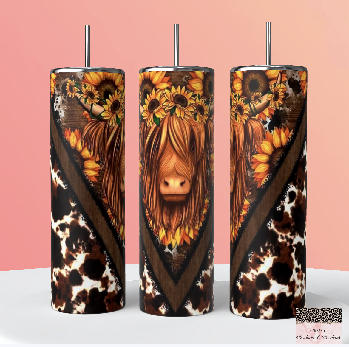 Highland Cow Tumbler