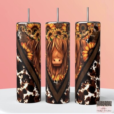 Highland Cow Tumbler