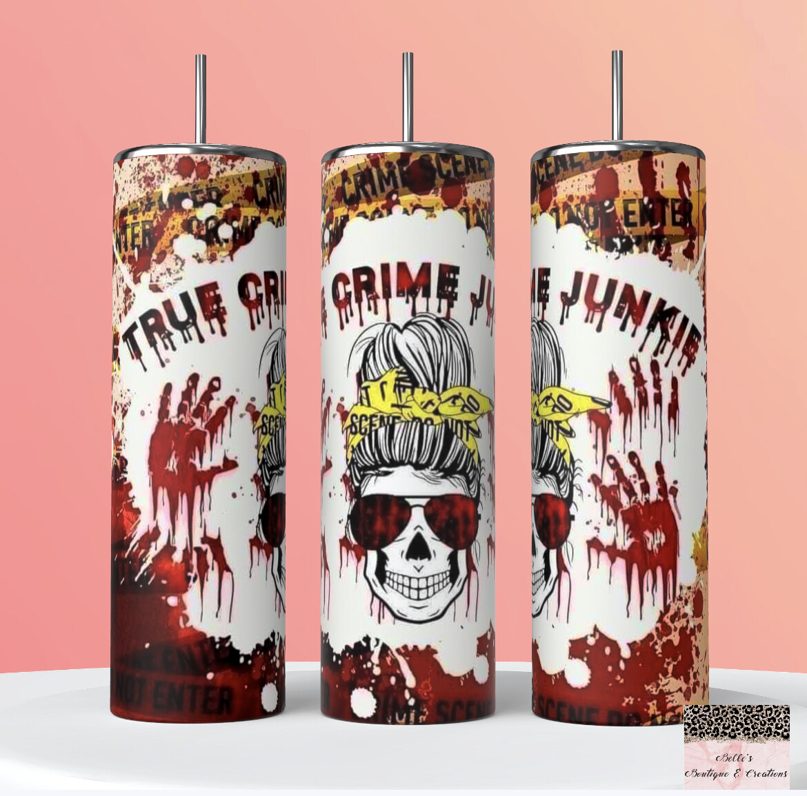 True Crime Junkie Tumbler