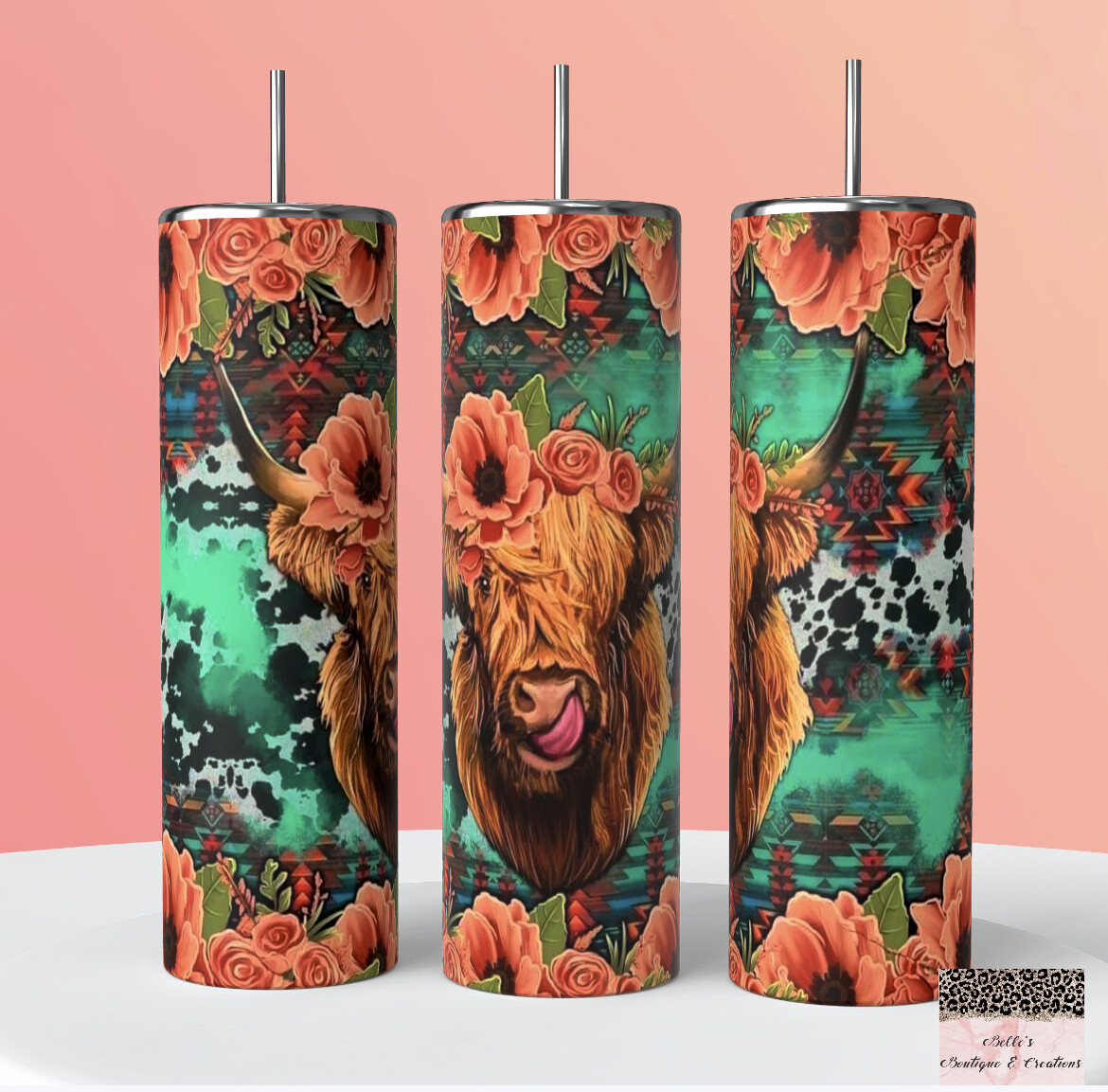 Highland Cow Tumbler