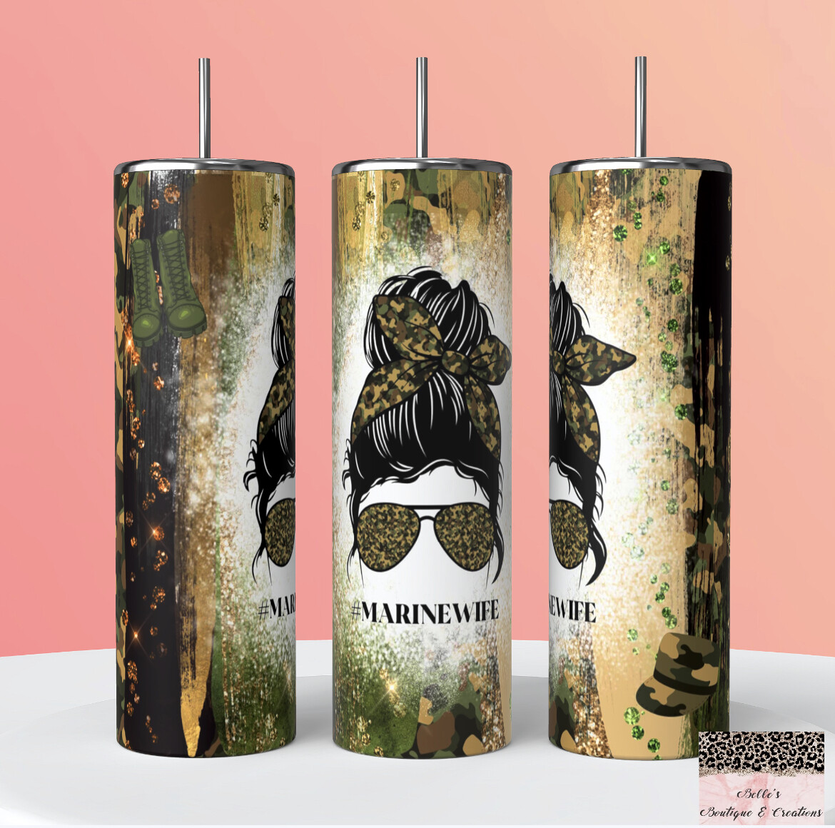 Marine Wife Tumbler
