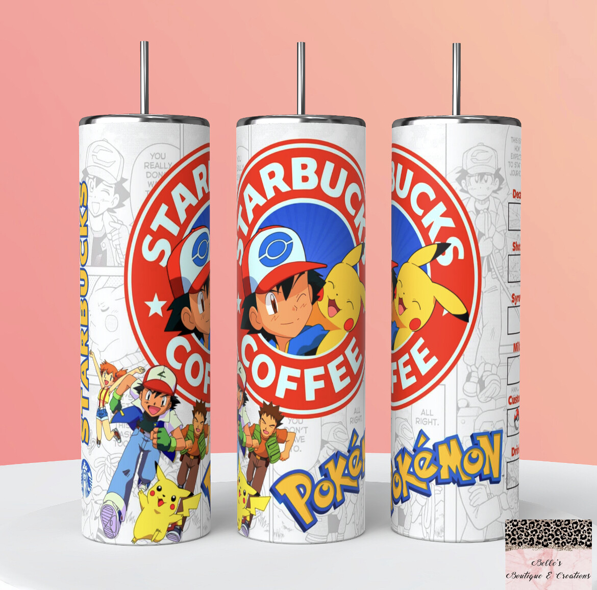 Pokémon Starbucks Tumbler