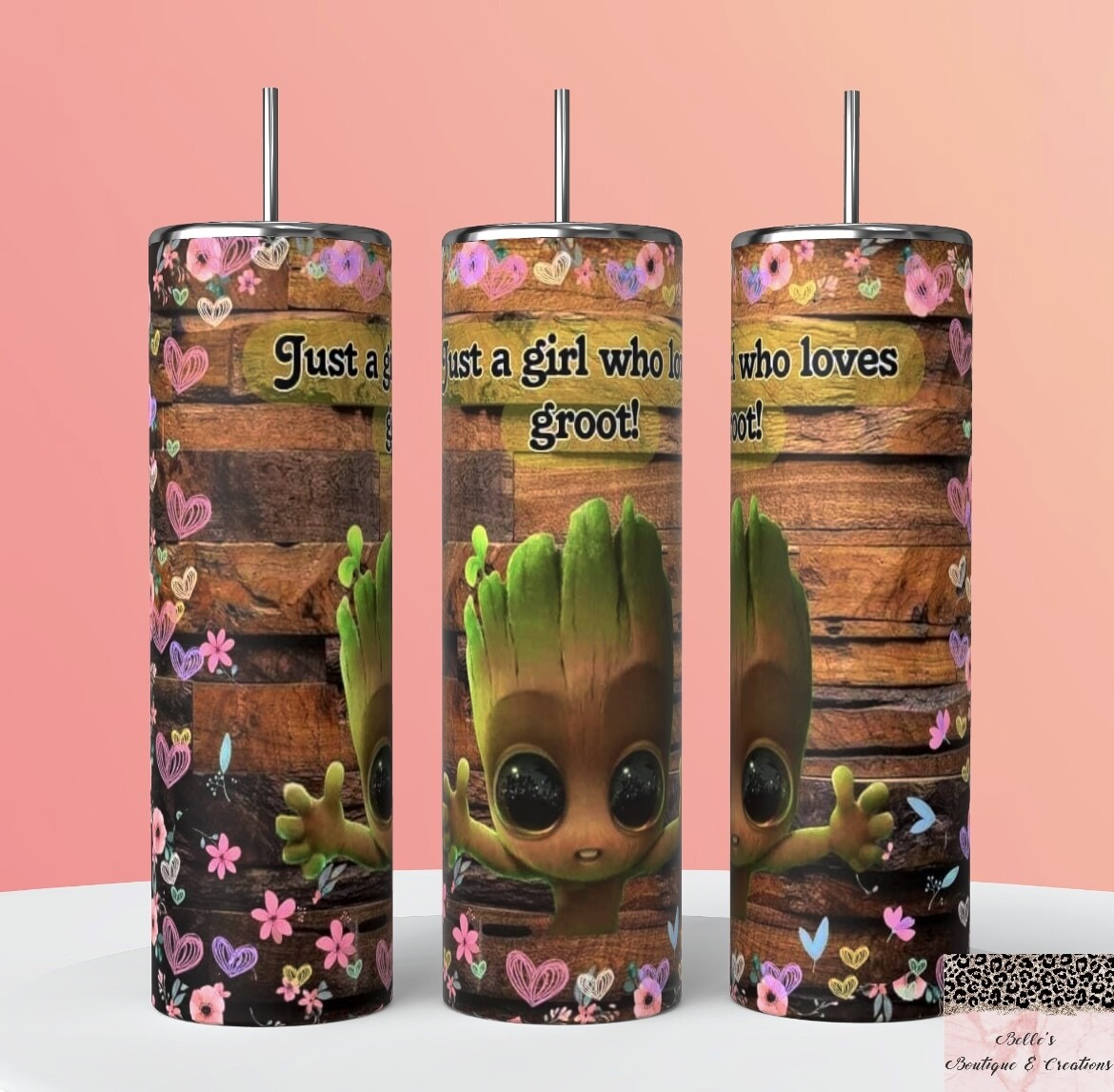 Just A Girl Who Loves Groot Tumbler