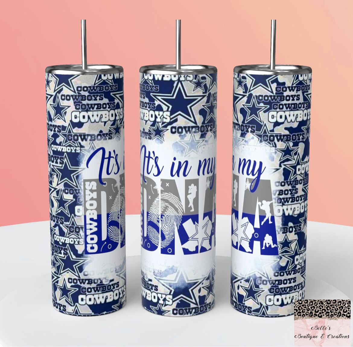 Dallas Cowboys Football Tumbler
