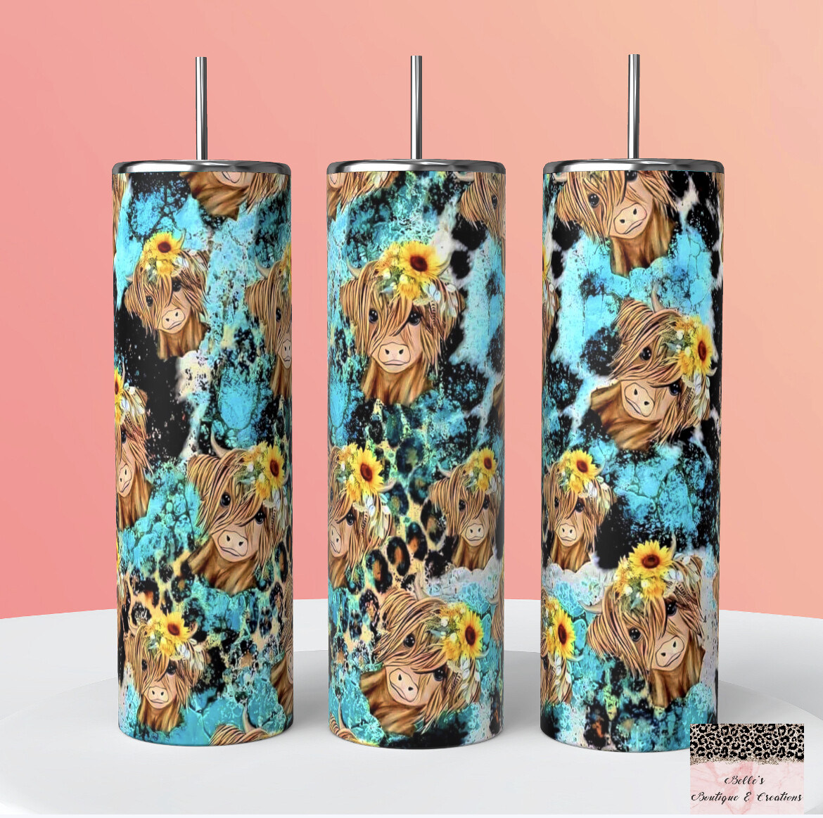 Highland Cow Tumbler