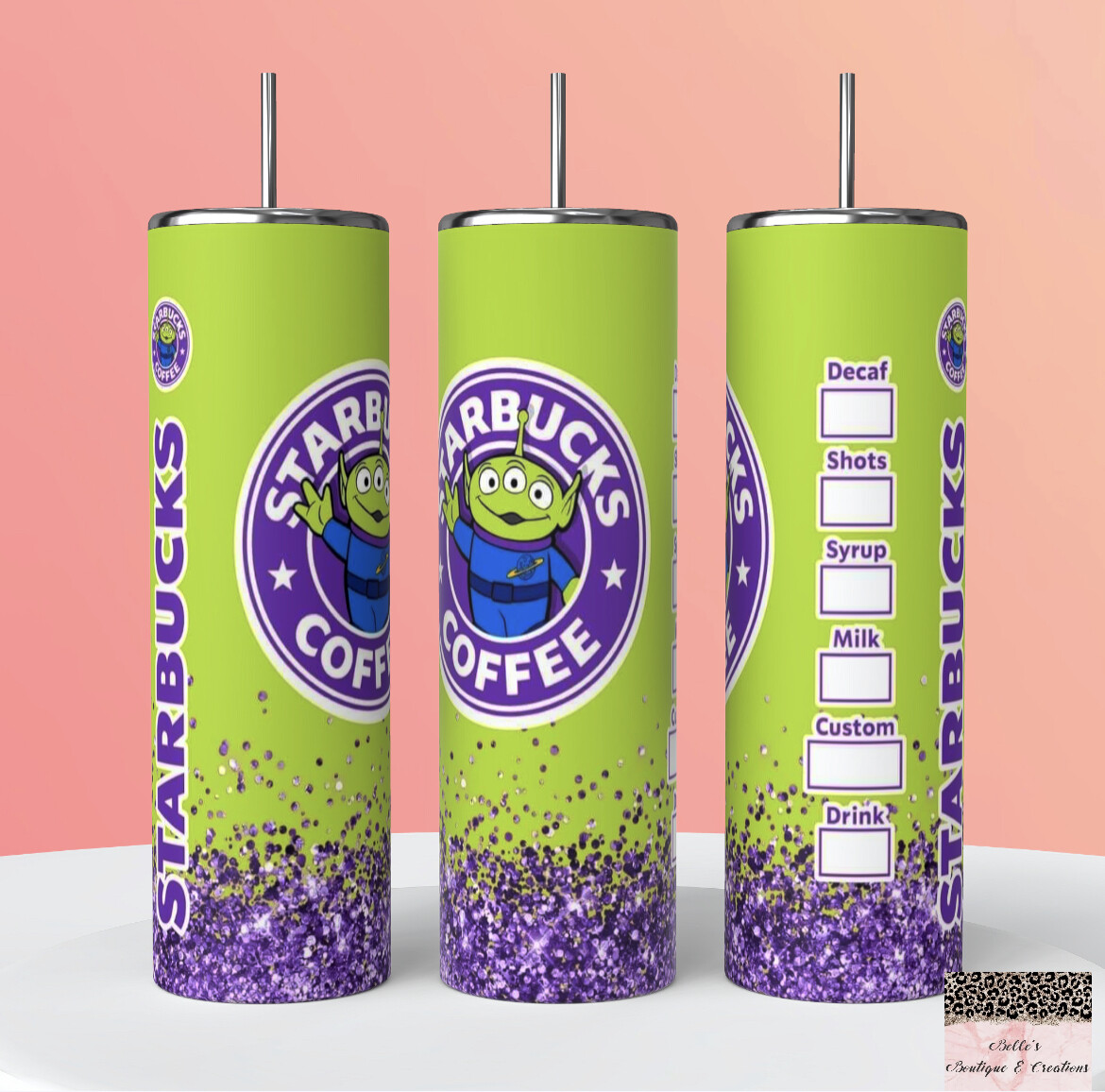 Toy Story Alien Starbucks Tumbler