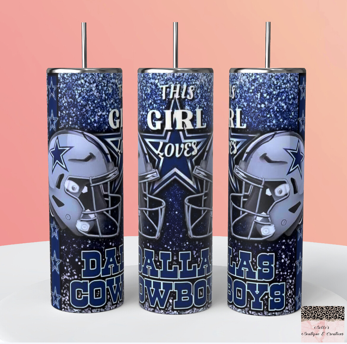 Dallas Cowboys Football Tumbler