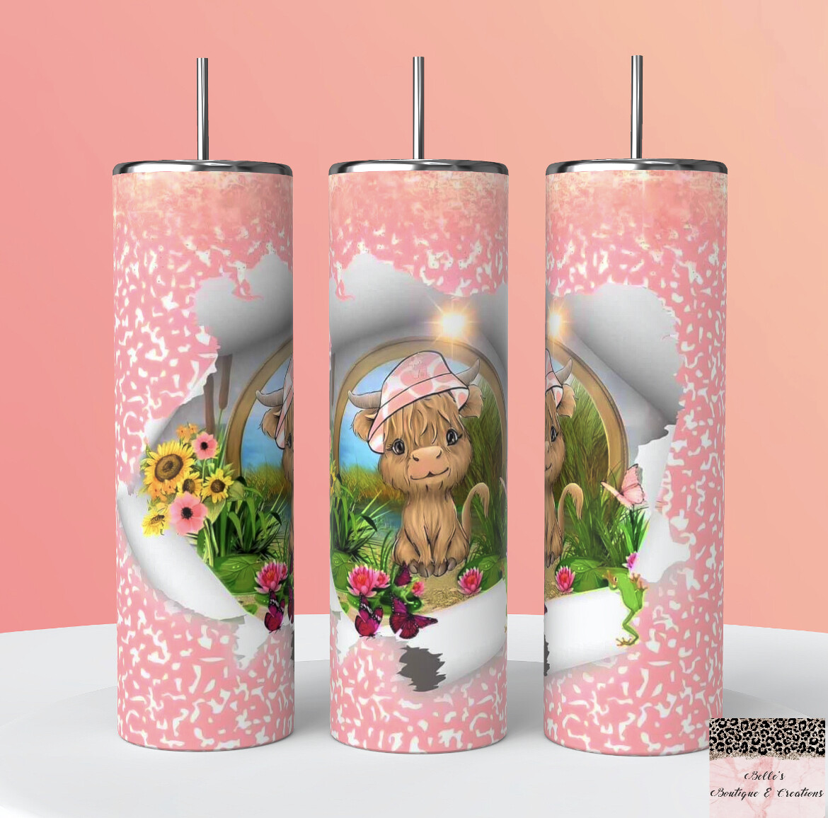 Highland Cow Tumbler