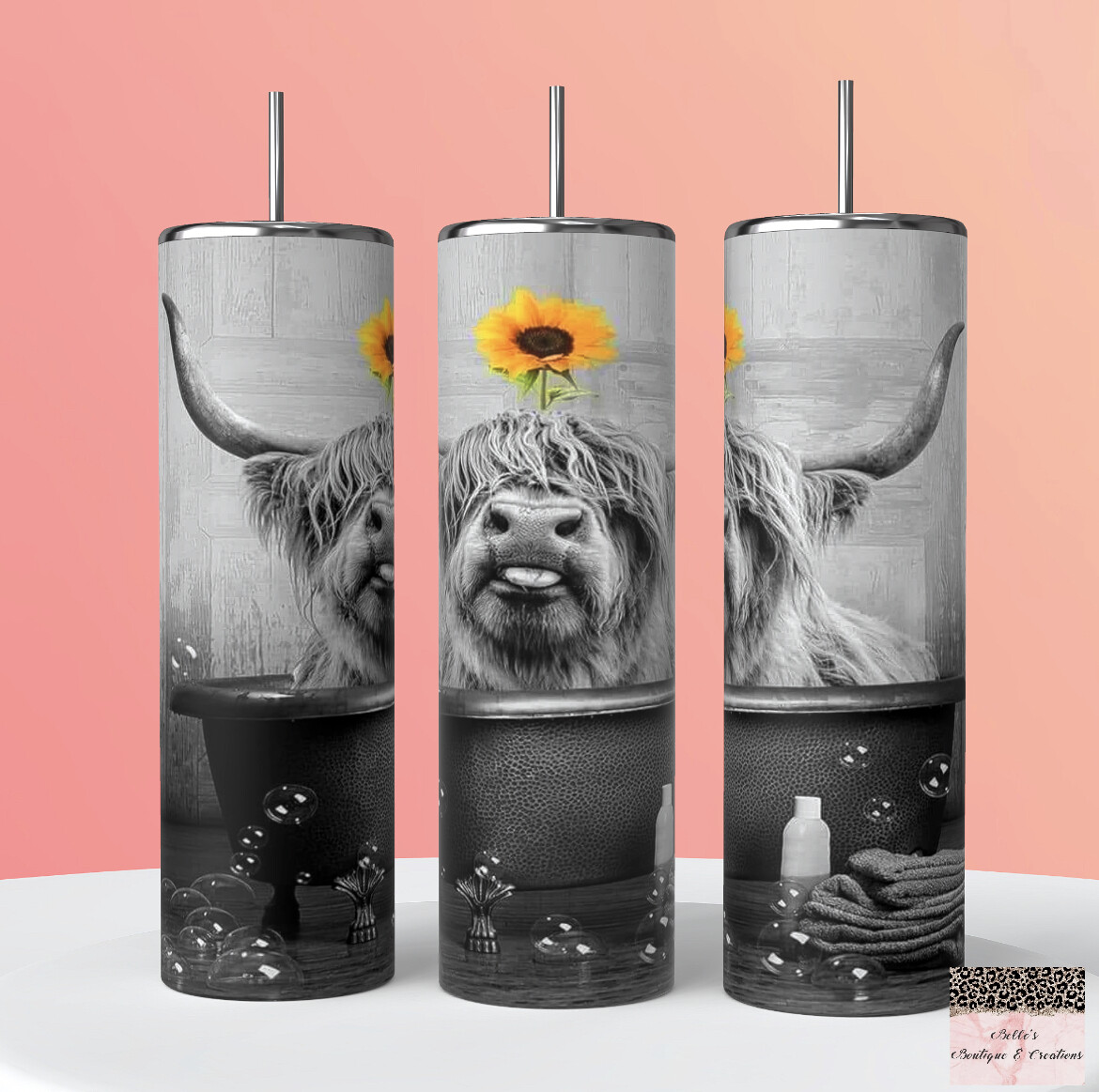 Highland Cow Tumbler