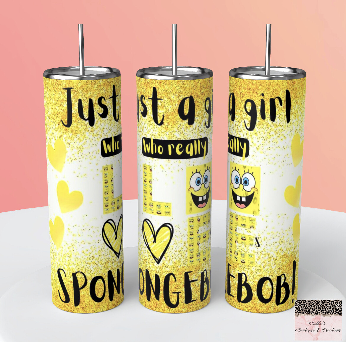 Just A Girl Who Really Loves SpongeBob Tumbler