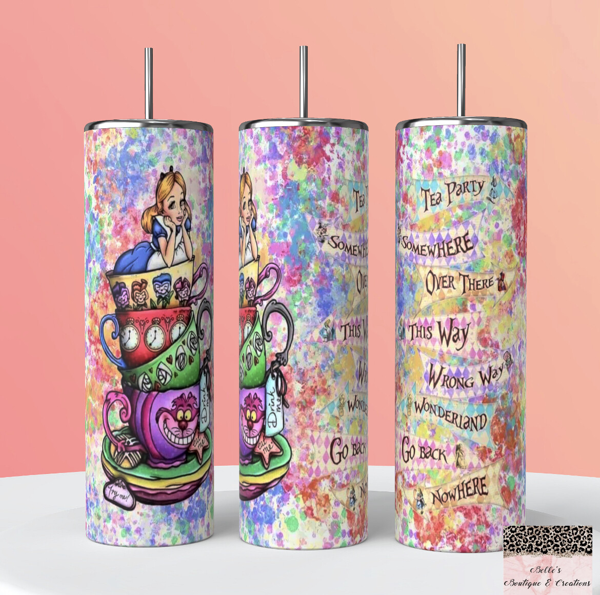 Alice In Wonderland Tumbler