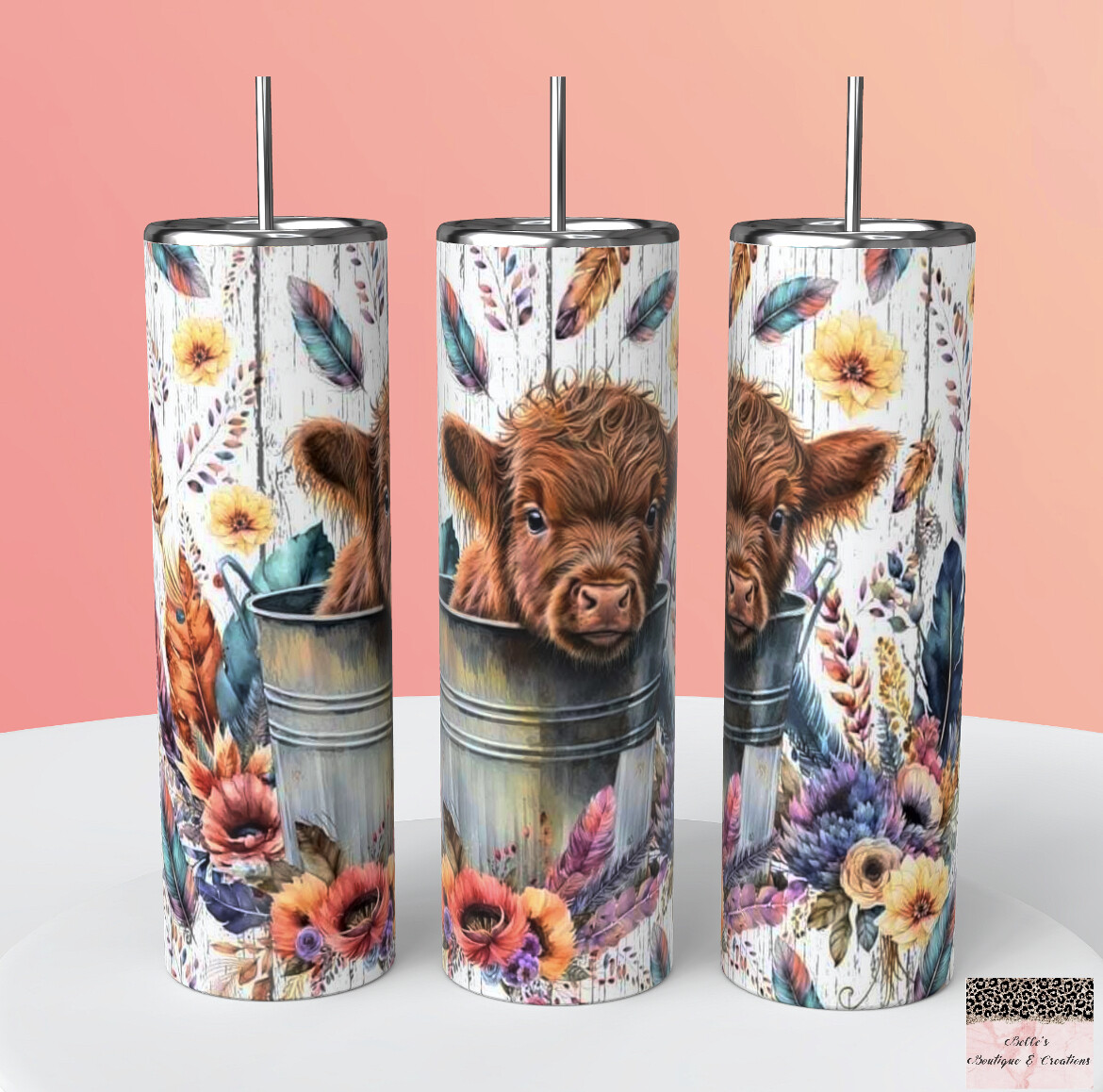 Highland Cow Tumbler