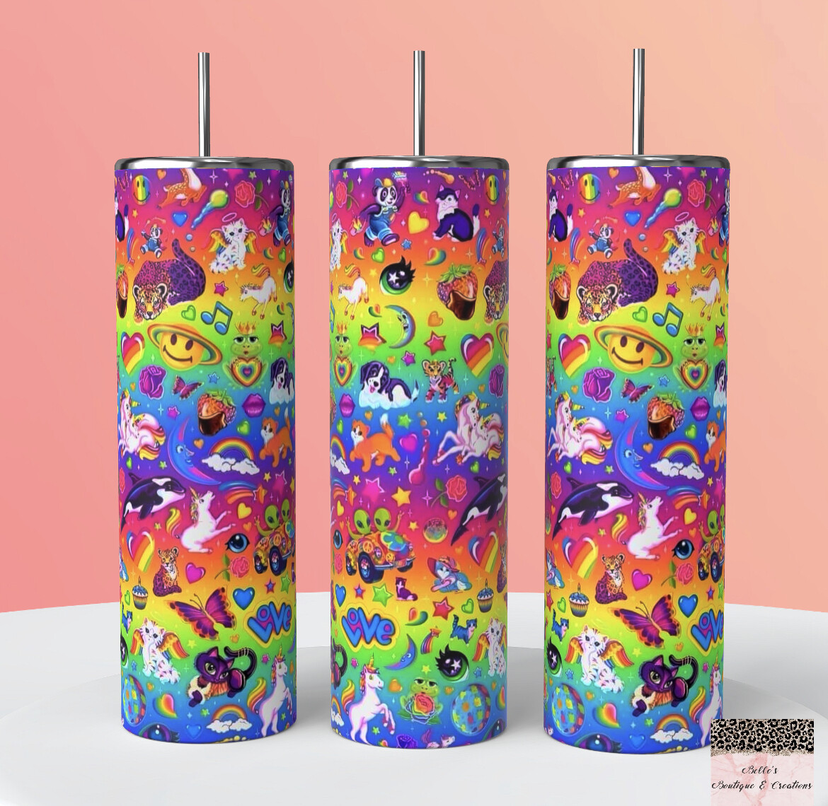 Lisa Frank Tumbler
