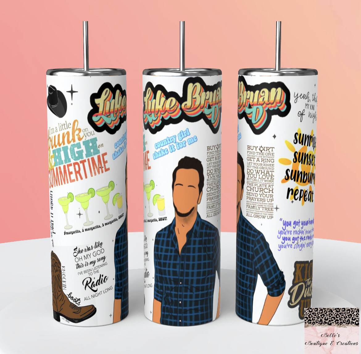 Luke Bryan Tumbler