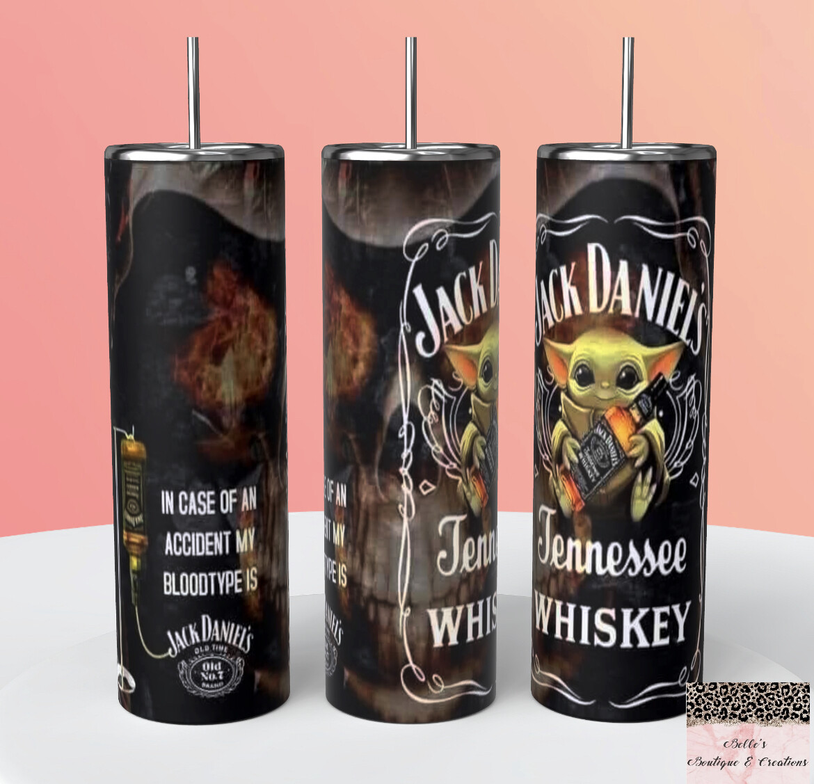 Yoda Jack Daniels Tumbler