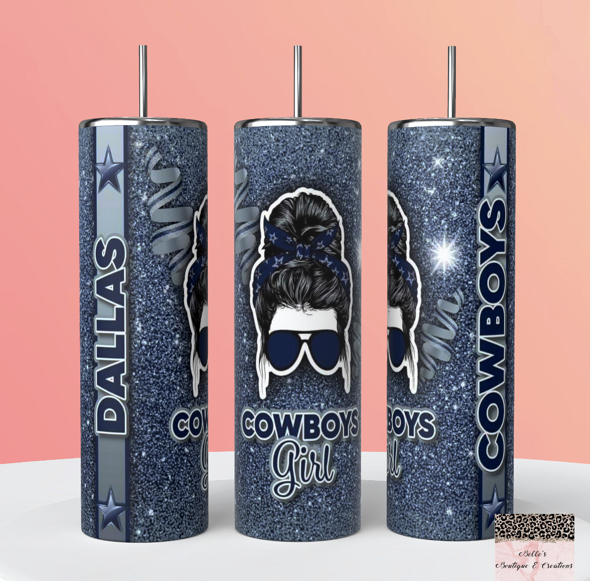 Dallas Cowboys Football Tumbler