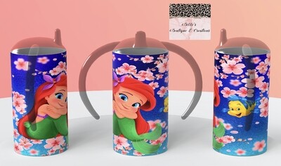 Little Mermaid Ariel Sippy Cup/ Kids Tumbler