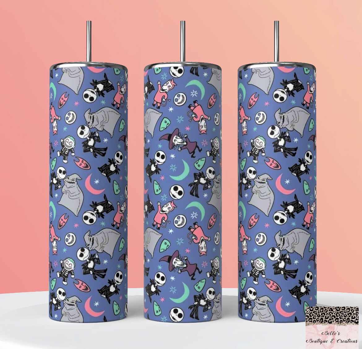Nightmare Before Christmas Tumbler