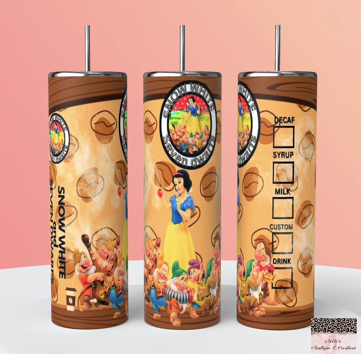 Snow White And The Seven Drawfs Starbucks Tumbler