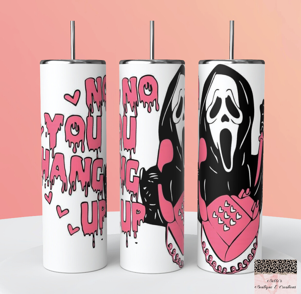 Ghostface Scream Tumbler