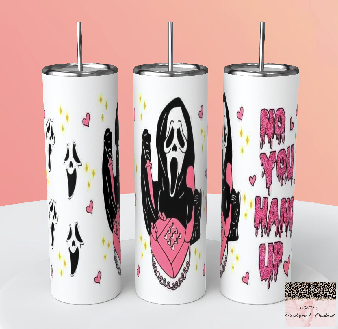 Ghostface Scream Tumbler