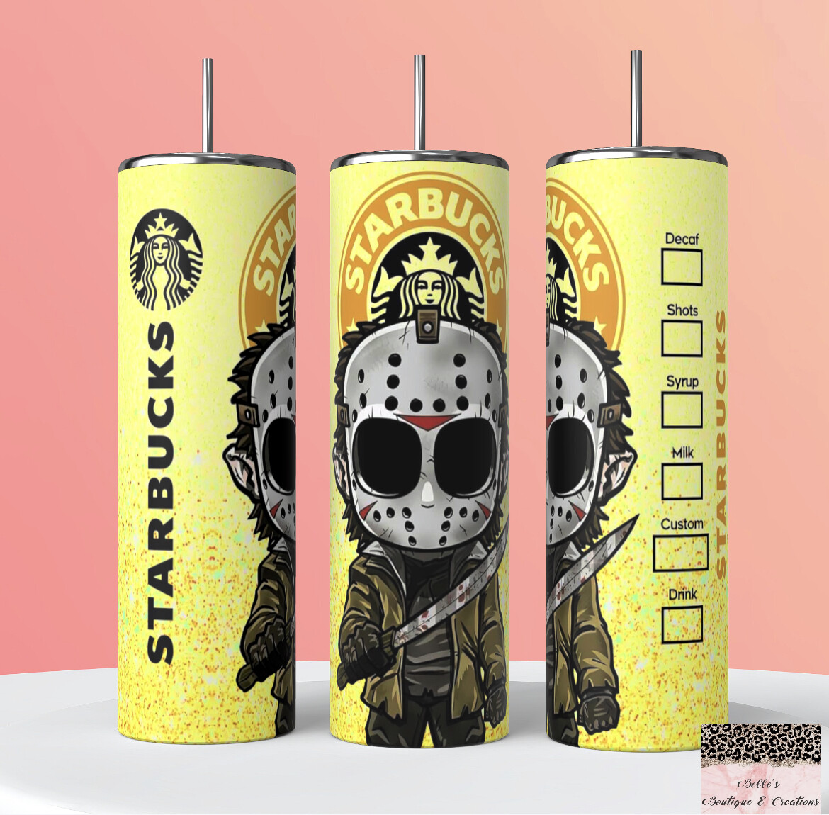 Jason Starbucks Tumbler