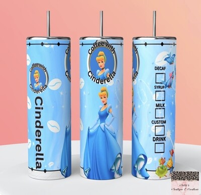 Cinderella Starbucks Tumbler