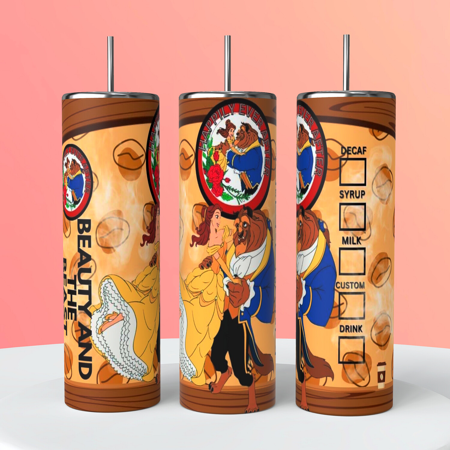 Beauty And The Beast Tumbler