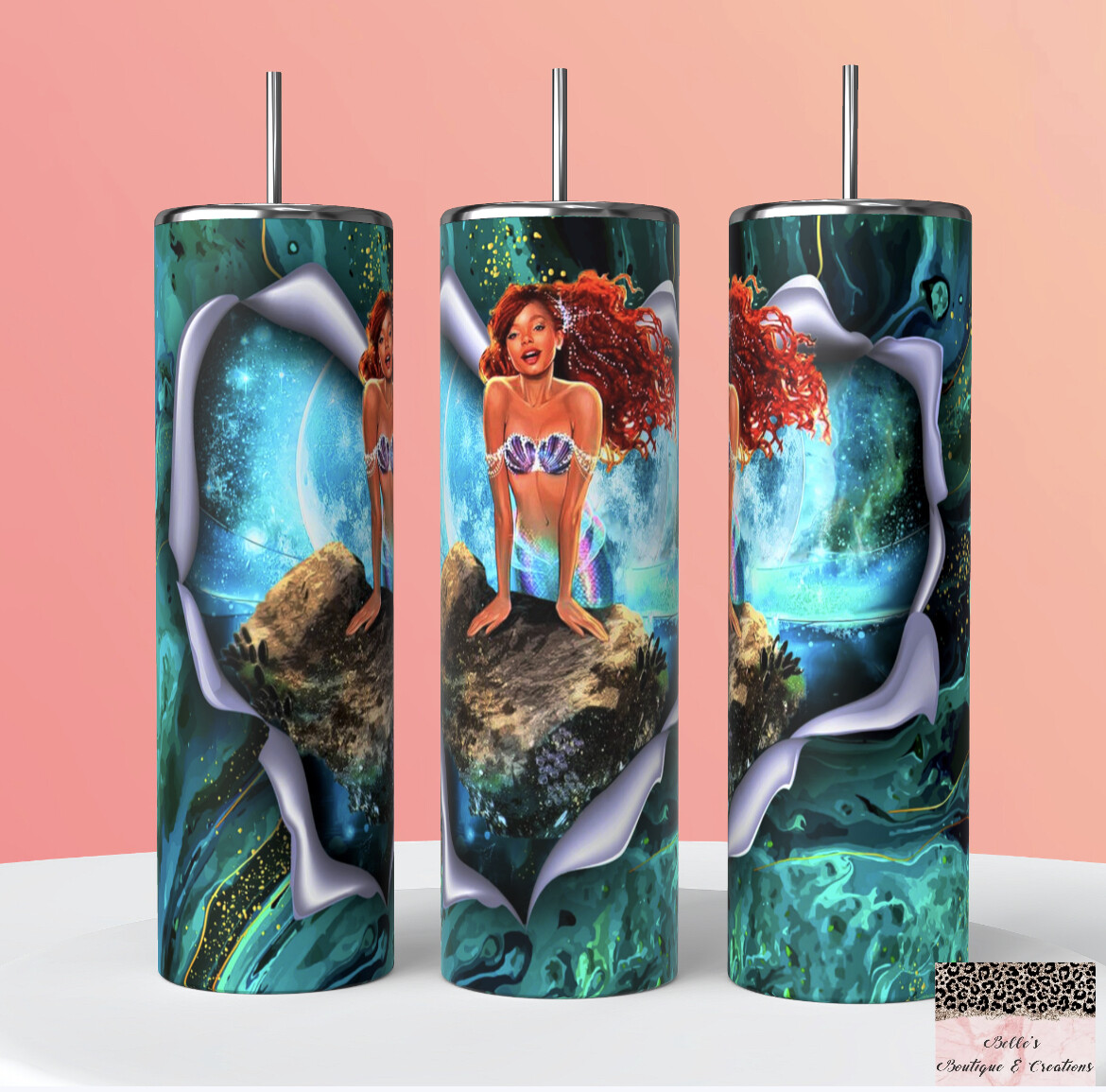 Little Mermaid Ariel Tumbler