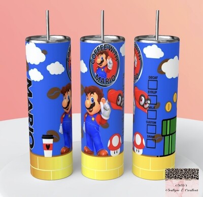 Mario Starbucks Tumbler