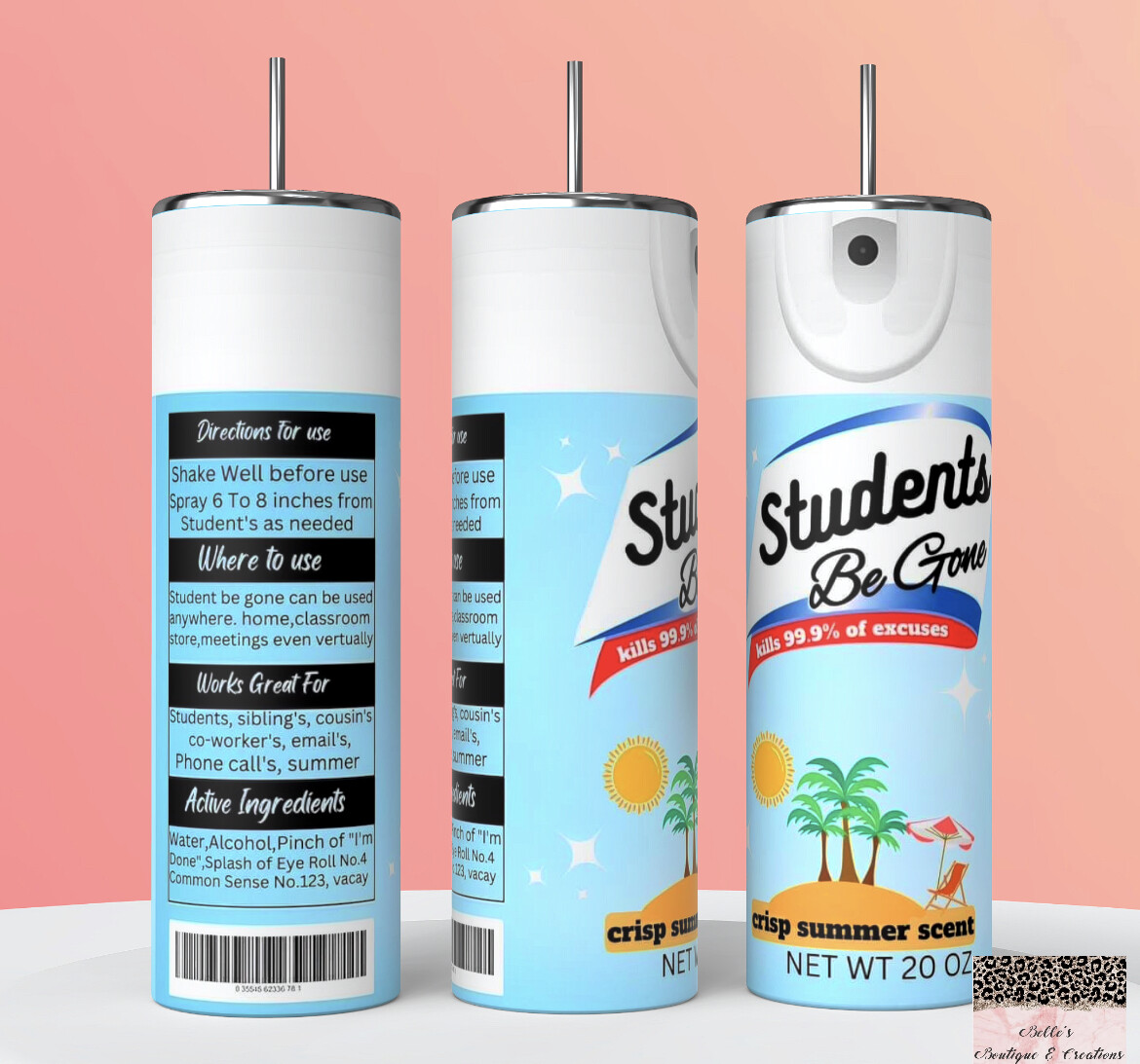 Students Be Gone Teacher Tumbler