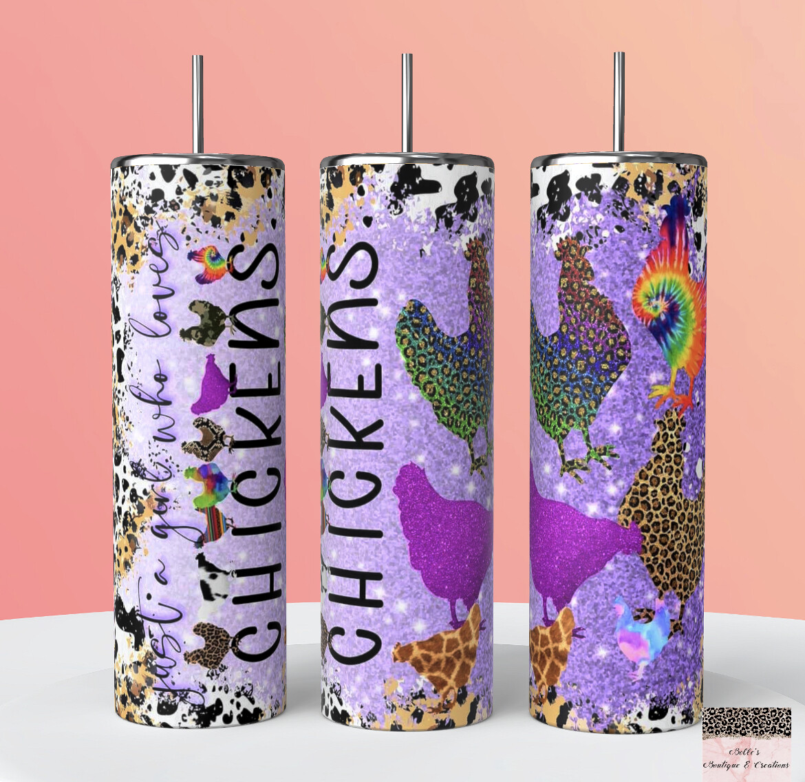 Just A Girl Who Loves Chrickens Tumbler