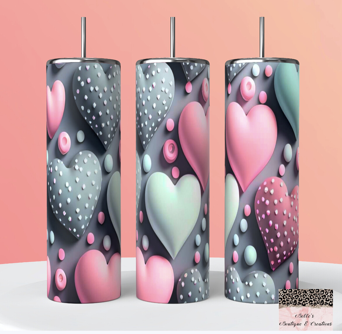 Hearts Tumbler