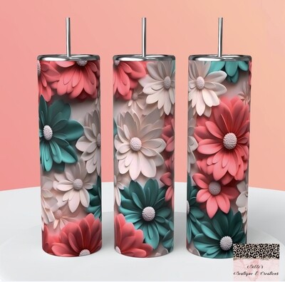 Flowers Tumbler