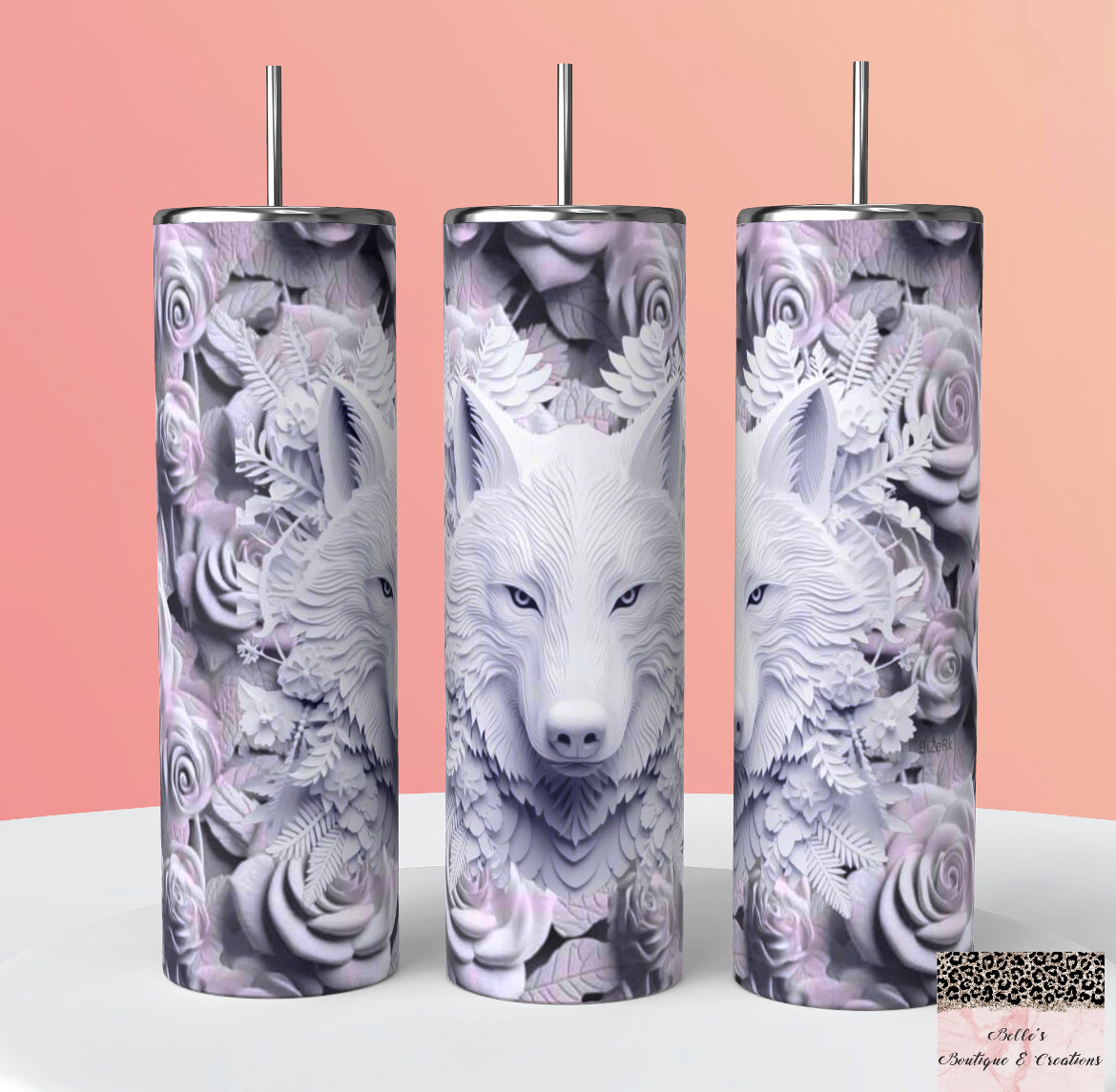 Wolf 3D Tumbler