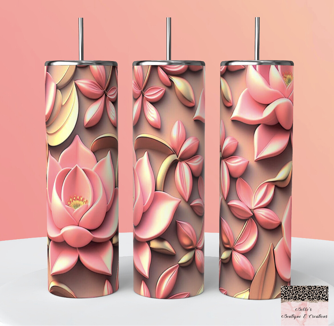 Floral Tumbler