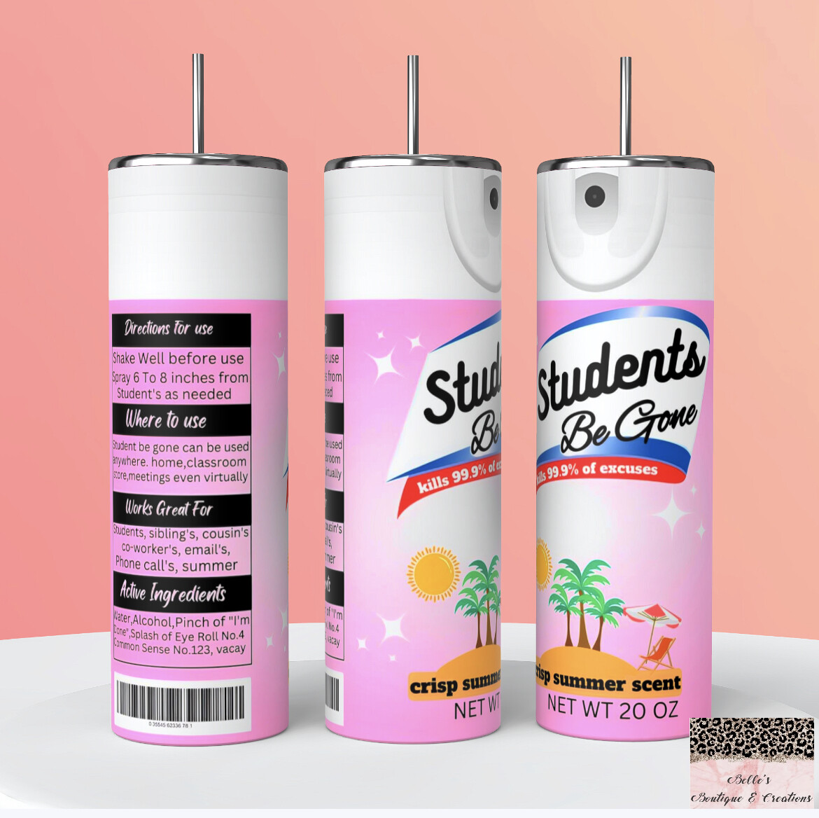 Student Be Gone Teacher Tumbler