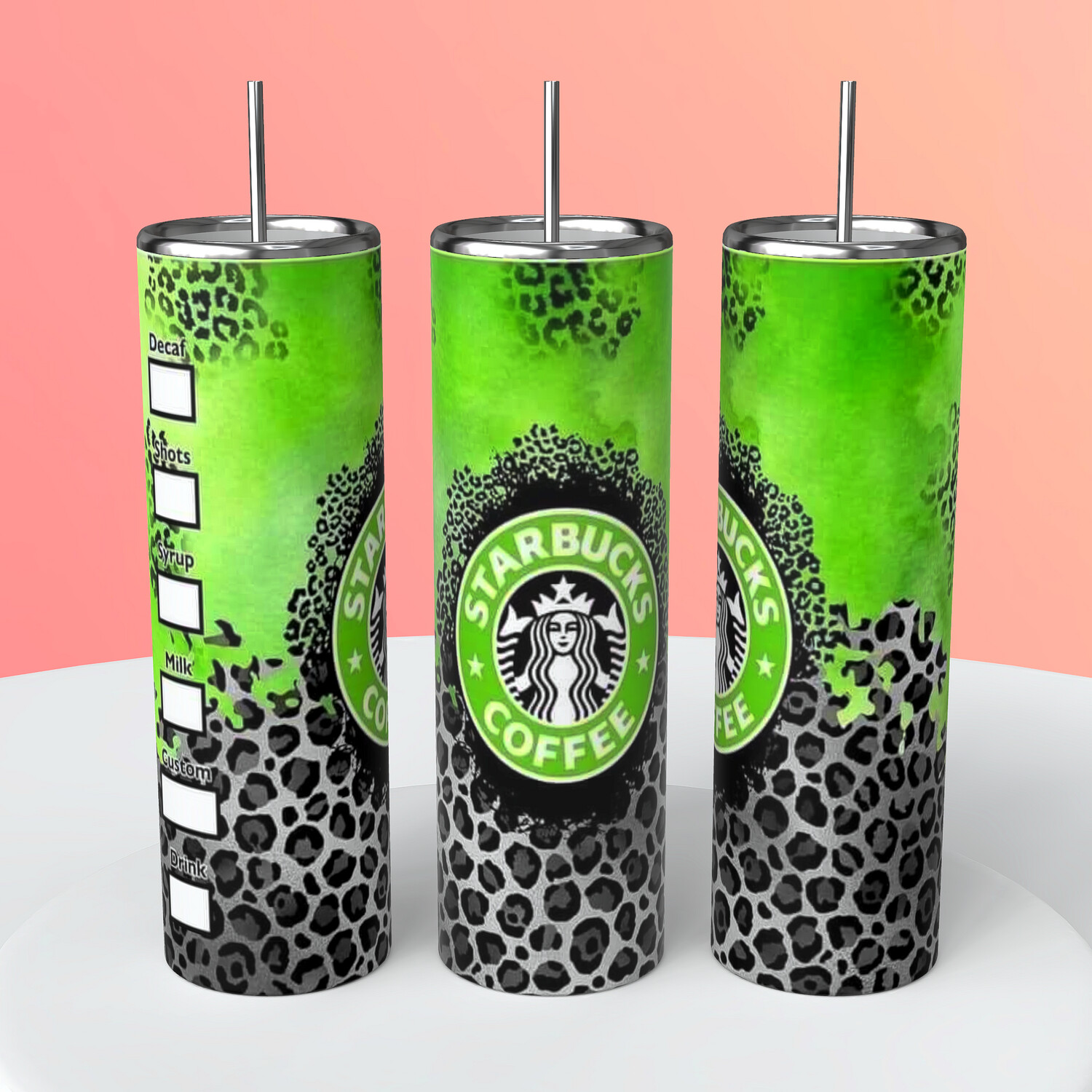 Starbucks Leopard Tumbler