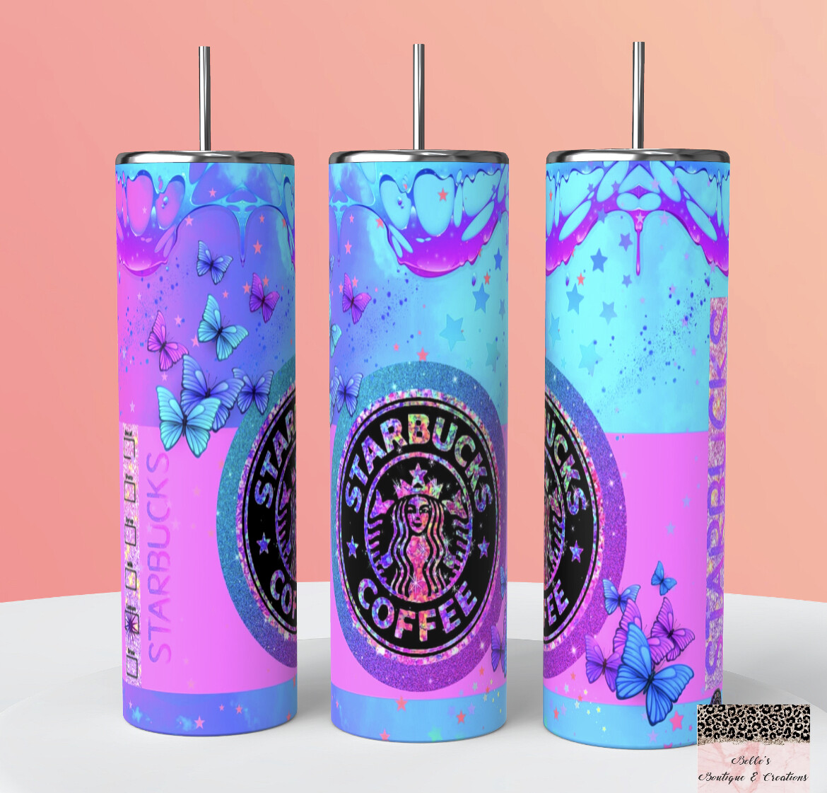 Butterfly Starbucks Tumbler