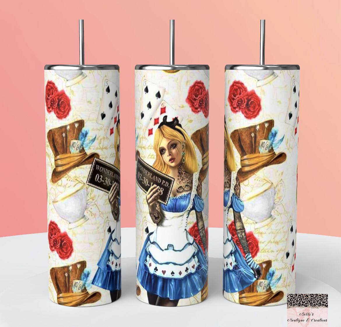 Alice In Wonderland Tumbler
