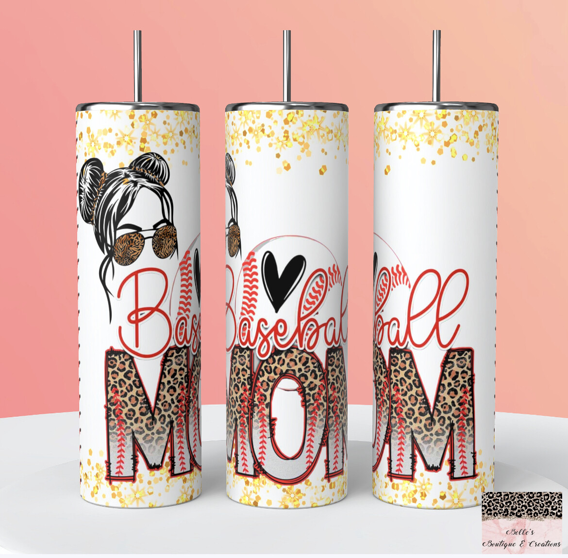 Baseball Mom Tumbler