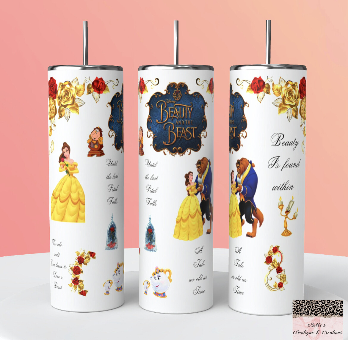 Beauty And The Beast Tumbler