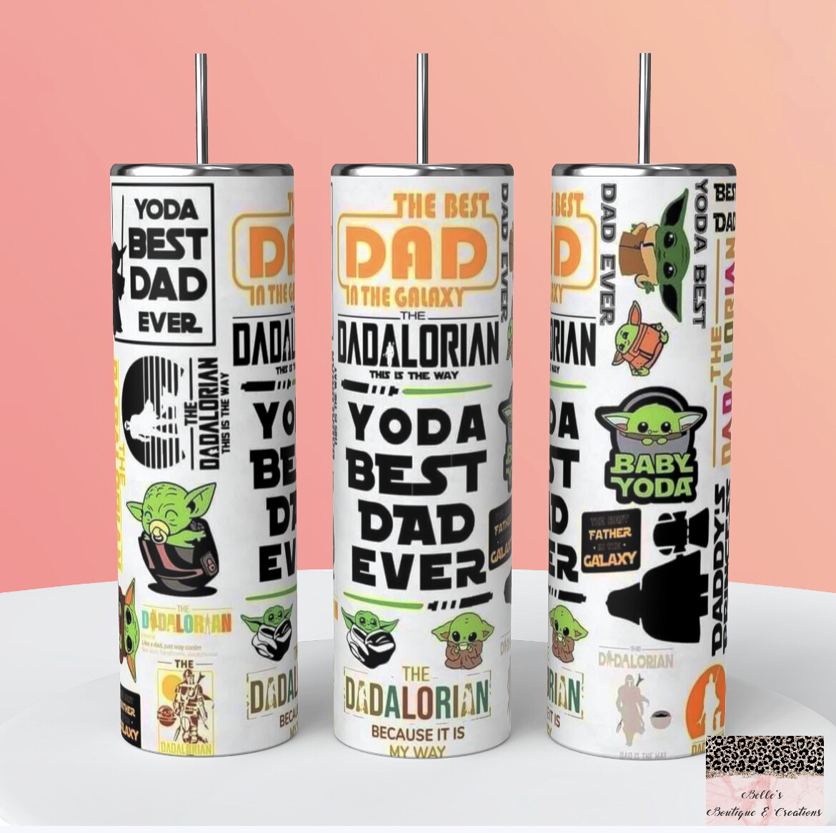 Yoda Best Dad Ever Tumbler
